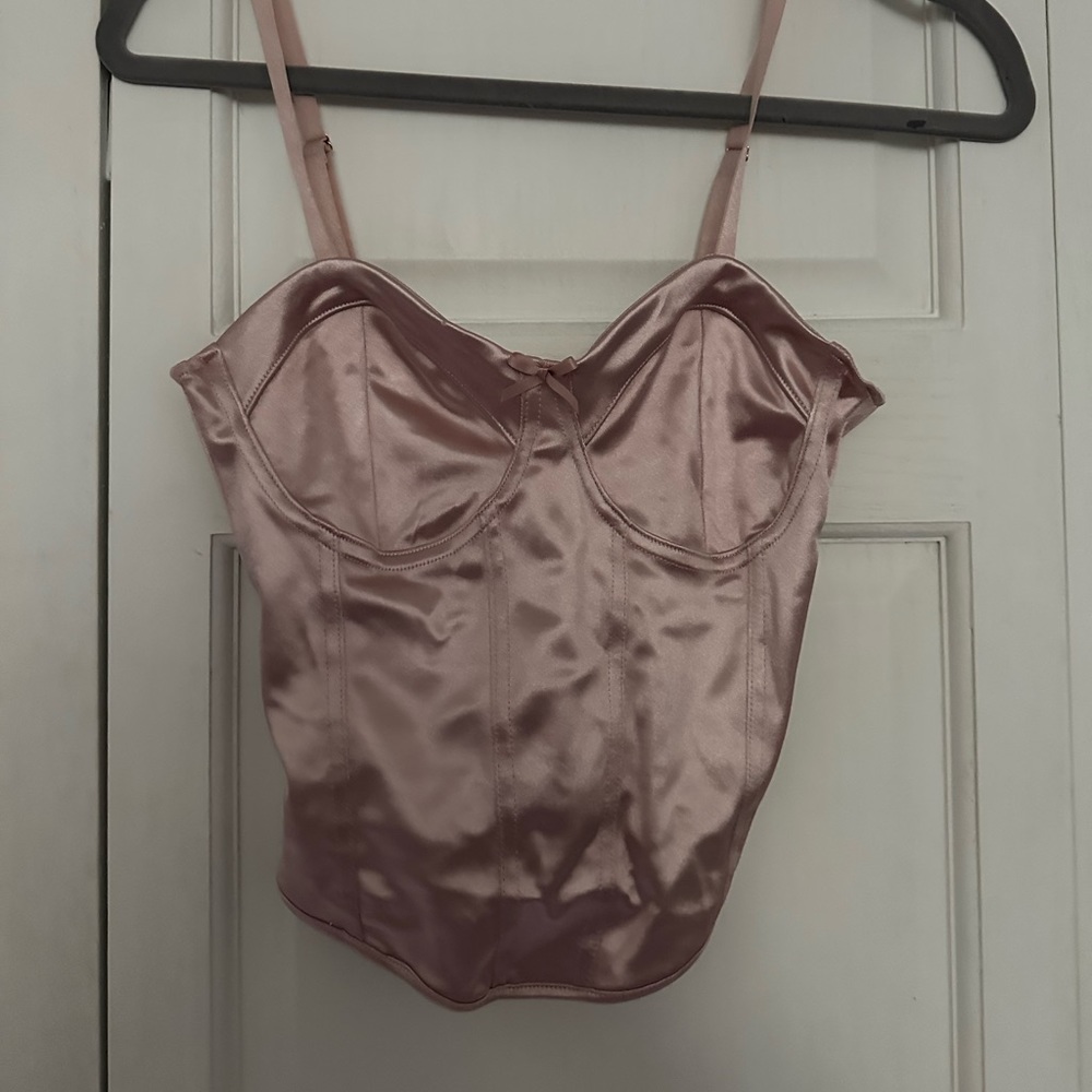 HM NWT Pink corset top